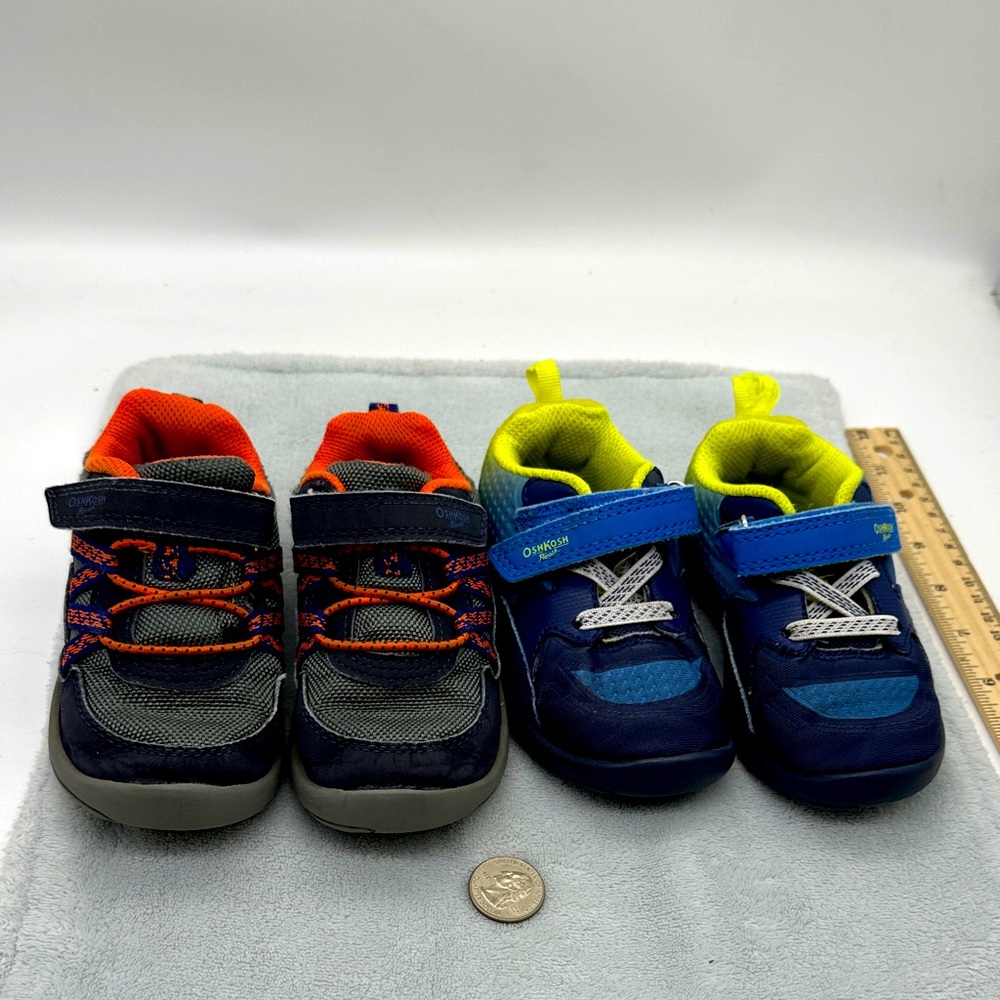 Oshkosh B’ Gosh Lot of 2 Pairs of Sneakers (Everplay & Gabriel) Athletic Shoes